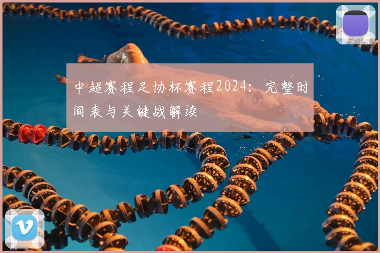 中超赛程足协杯赛程2024：完整时间表与关键战解读