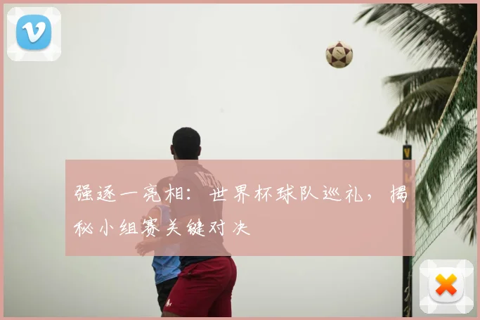 强逐一亮相：世界杯球队巡礼，揭秘小组赛关键对决
